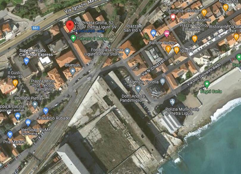 Faluma Pietra Ligure Exteriör bild